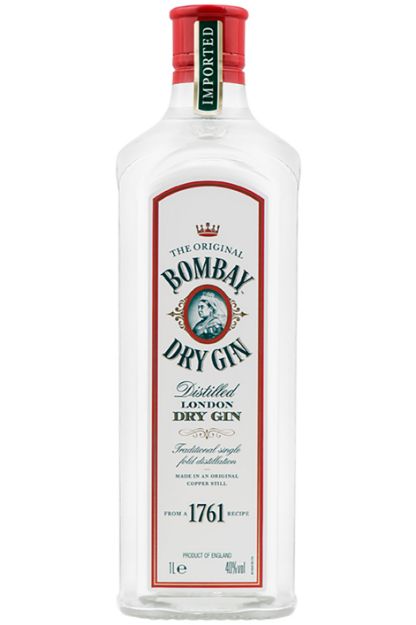 Liviko e-pood. Bombay Gin 37,5% Original Dry 1,0L