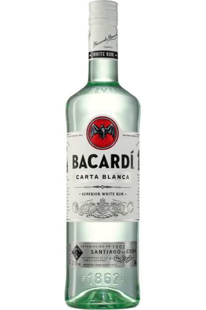 Picture of Bacardi Carta Blanca 37,5% 0,7L 