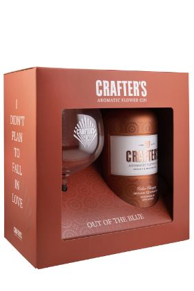 Crafter's Aromatic Flower Gin 44,3% 0,7 L+klaas