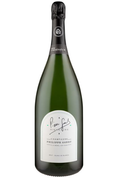 Picture of Champagne Philippe Gonet Signature Blanc de Blancs Brut 12% 15L *puitkastis