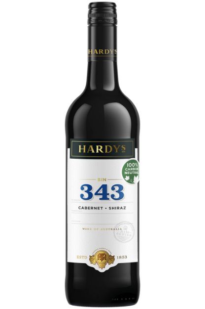 Picture of Hardys BIN 343 Cabernet Shiraz 13% 0,75L 