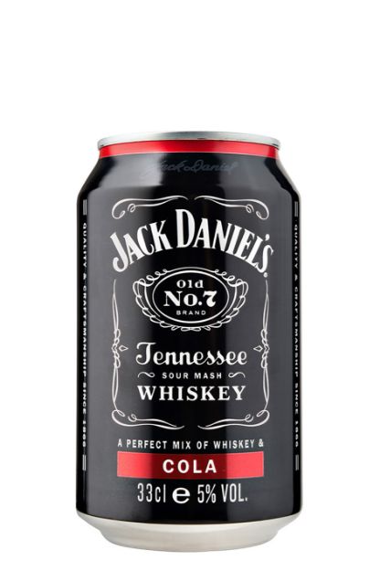 Pilt Jack Daniel's & Cola 5% 0,33L Purk 