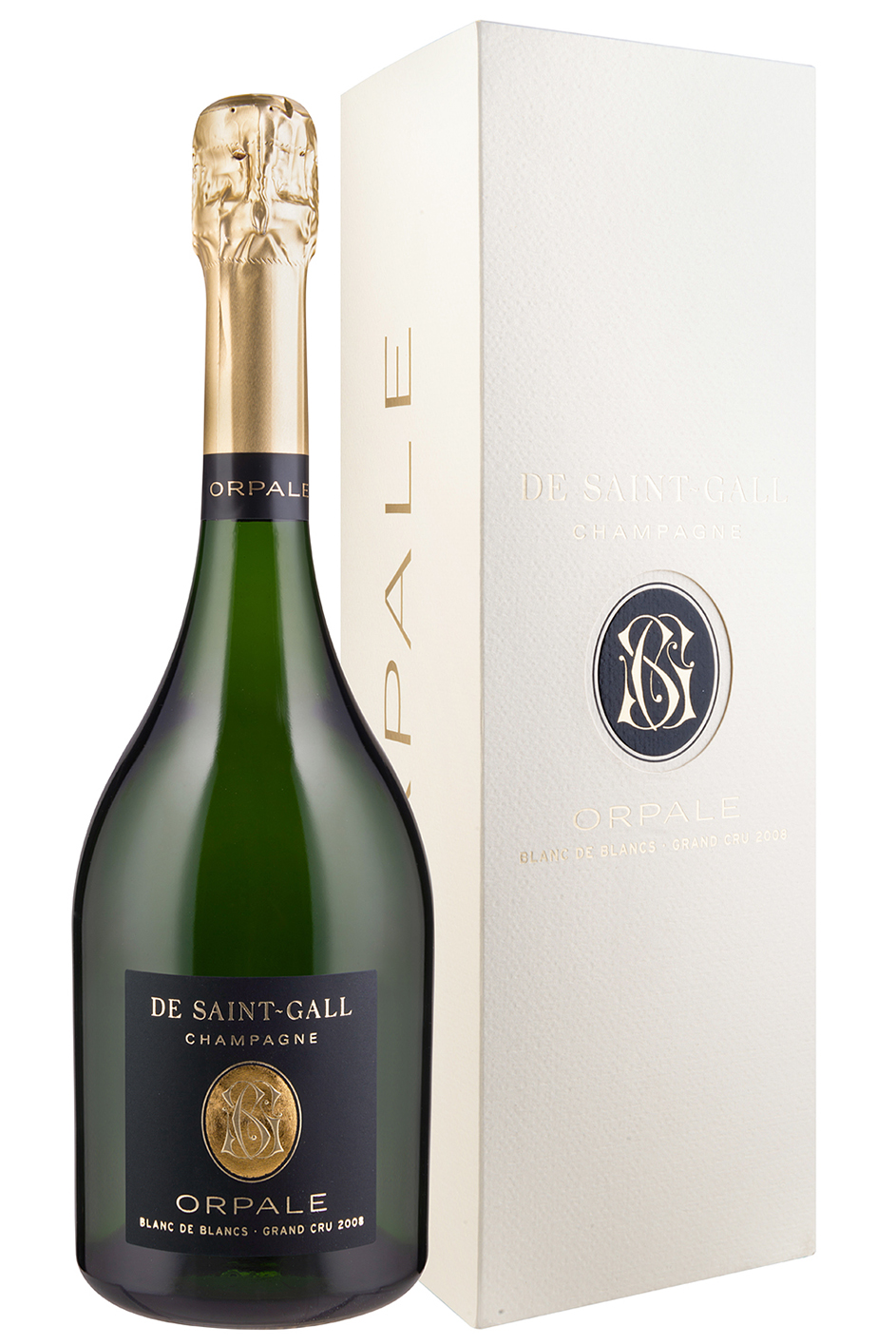 Pilt De Saint Gall Champagne Orpale Grand Cru Brut Blanc De Blancs 12,5% 0,75L *Kinkekarp