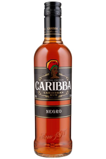 Picture of Caribba Negro 37,5% 0,5 L 