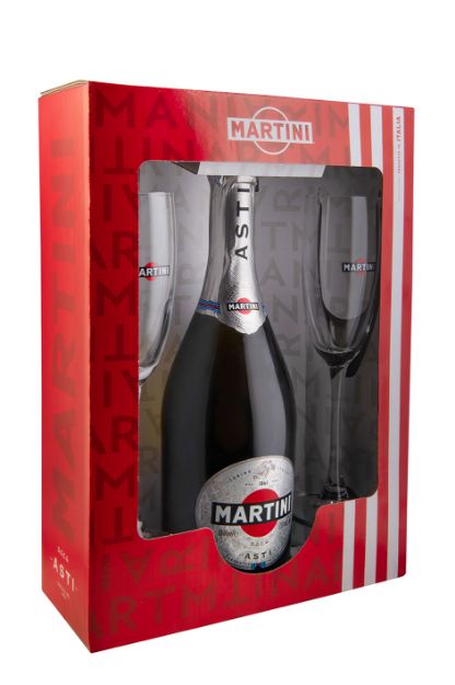Pilt Martini Asti 7,5% 0,75L Karp 2-Klaasiga 