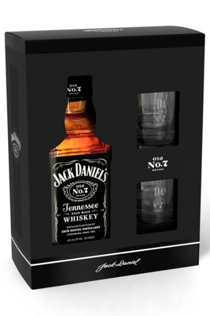 Picture of Jack Daniel's Tennessee Whiskey 40% 0,7L Karp 2 klaasiga