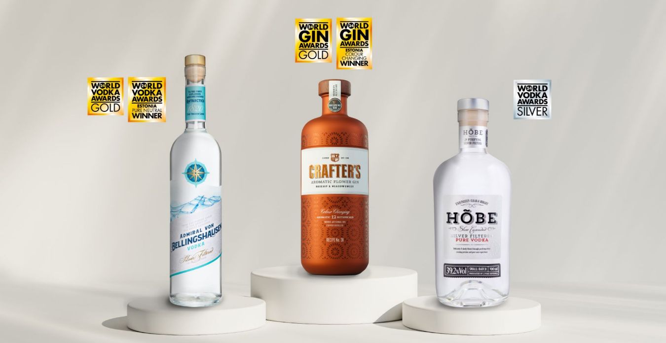 Maailma parimate jookide konkursil pälvisid kõrgeid tunnustusi Crafter’sid, Hõbe ja Bellingshausen