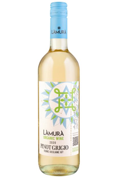 Picture of Lamura Pinot Grigio IGT Organic Wines 12% 0,75L 