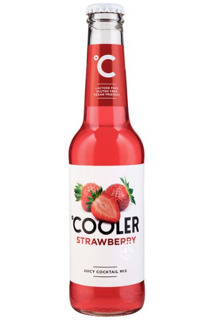 Pilt Cooler Strawberry 4% 0,275 l 
