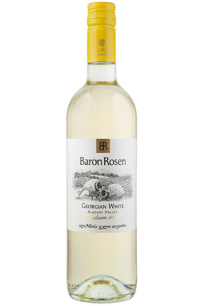 Pilt Baron Rosen Alazani Valley White Medium-Sweet 12%  0,75L
