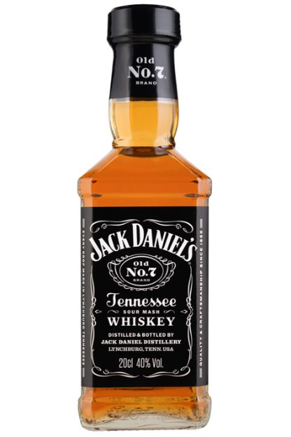 Pilt Jack Daniel's Tennessee Whiskey 40% 0,2L 