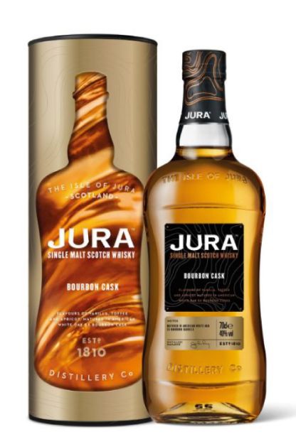 Pilt Jura Bourbon Cask Single Malt 40% 0,7L Karbis 