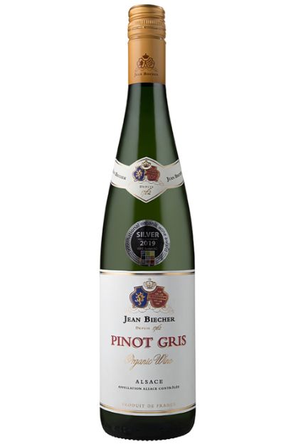 Pilt Jean Biecher Pinot Gris Organic 13% 0,75L FR-BIO-01