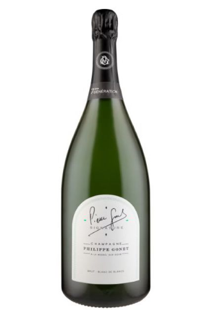 Pilt Champagne Philippe Gonet Signature Blanc de Blancs Brut 12% 3,0L *kartong kinkekarp