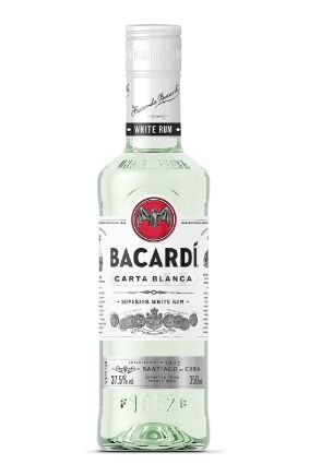 Bacardi Carta Blanca 37,5% 0,35L