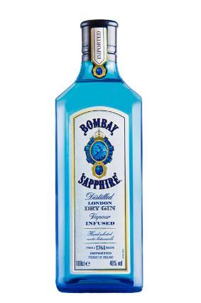 Bombay Sapphire Dry Gin 40% 1,0L