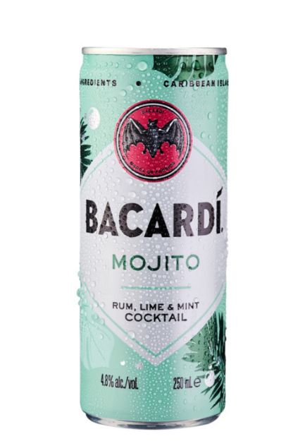 Pilt Bacardi Mojito 5% 0,25L purk !!!!