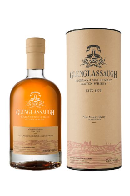 Pilt Glenglassaugh Pedroximenex Wood Finish 46% 0,7L  T uub