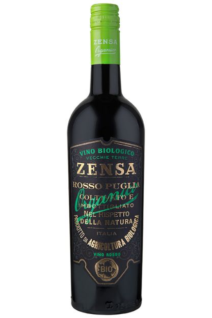 Pilt Zensa Rosso Organic 14% 0,75L IT-BIO-009