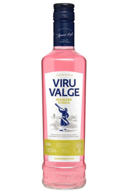 Pilt Viru Valge Rhubarb Vodka 37,5% 0,5 l 