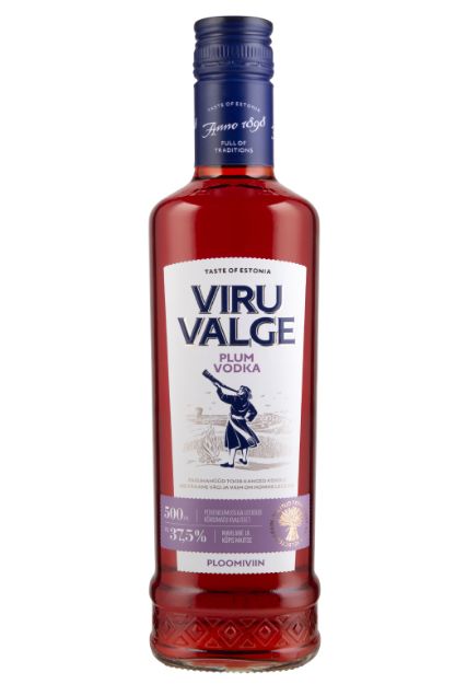 Pilt Viru Valge Plum Vodka 37,5% 0,5 L 