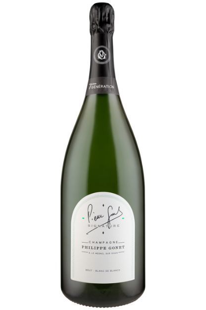 Pilt Champagne Philippe Gonet Signature Blanc de Blancs Brut 12% 1,5L karbis