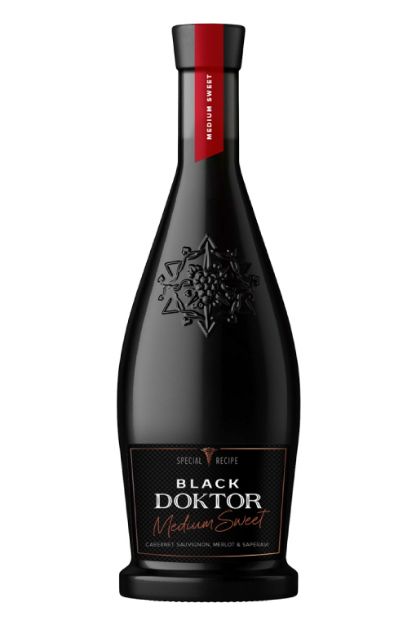 Pilt Bostavan Black Doktor Red Medium Sweet 12,5% 0,75L 