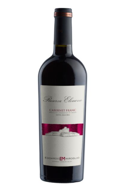 Pilt Edoardo Miroglio Elenovo Cabernet Franc Reserve 14% 0,75L