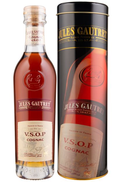 Jules Gautret VSOP 40% 0,35L Karbis 