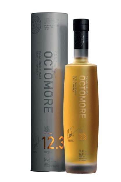 Pilt Bruichladdich Octomore 12.3 62,1% 0,7L Tuub 