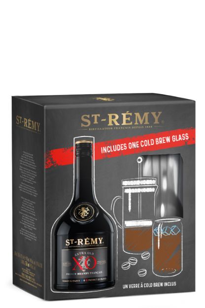 St. Remy XO 40% 0,7L Café Karp klaasiga 