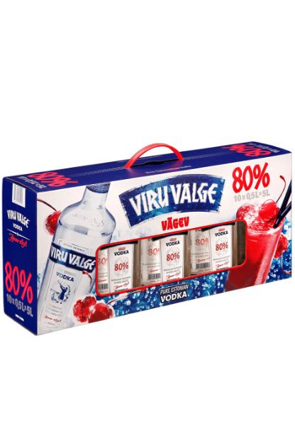 Viru Valge 80% 0,5 L Pet (10-ne kohver) 