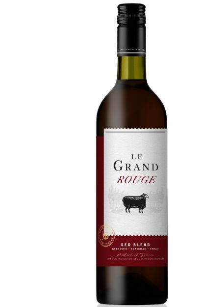 Pilt Le Grand Rouge Grenache-Syrah-Carignan 13,5% 0,75L 