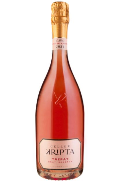 Celler Kripta Cava Rosat Trepat Brut Reserva 11,5% 0,75L ES-ECO-019-CT