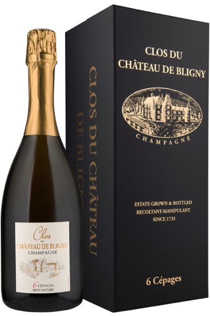Pilt Champagne Clos Du Ch. De Bligny 6 Cepages Brut 12% 0,75L Kinkekarbis