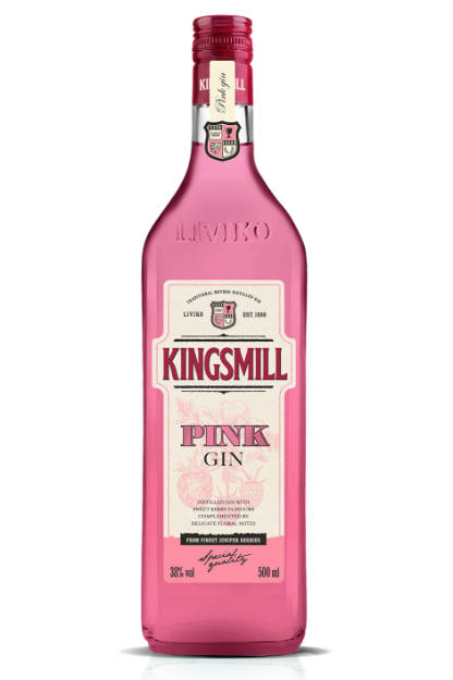 Pilt Kingsmill Pink Gin 38% 0,5 L 