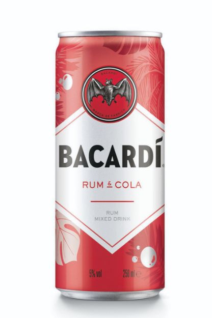 Pilt Bacardi Rum & Cola 5% 0,25L Purk 