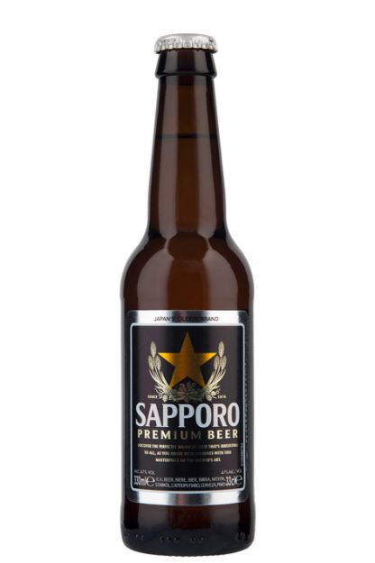Pilt Sapporo Premium Lager 4,7% 0,33L 