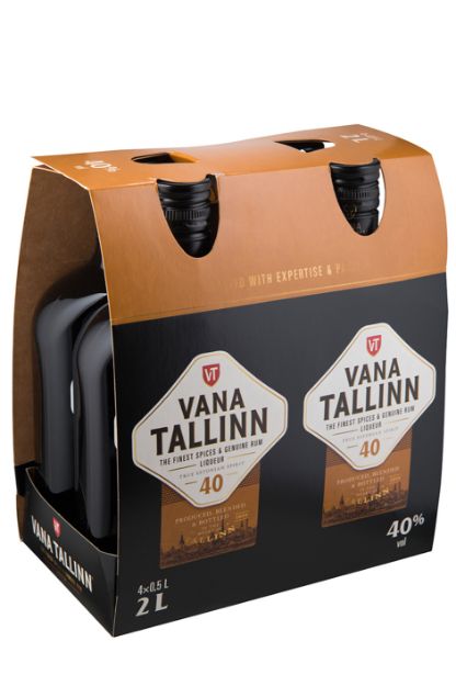 Pilt Vana Tallinn 40% 0,5 L Pet (4-pakk) 