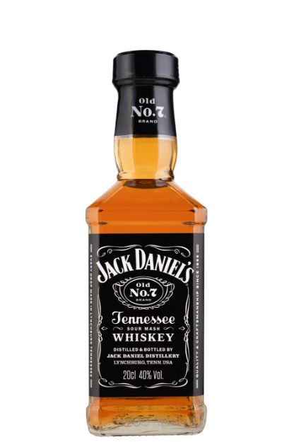 Pilt Jack Daniel's Tennessee Whiskey 40% 0,2L 