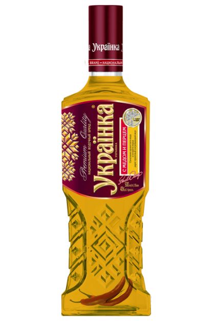 Pilt Ukrainka Honey and Pepper 40% 0,5L 