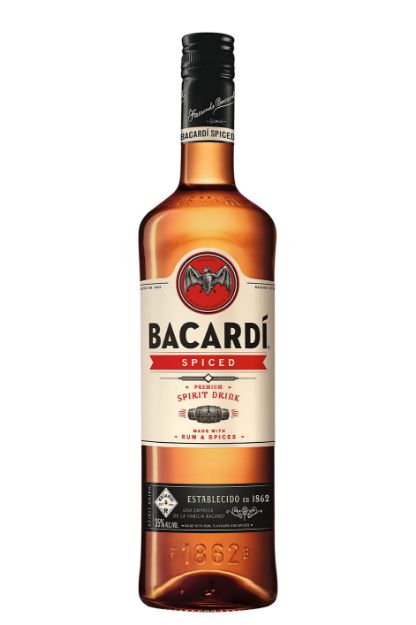 Pilt Bacardi Spiced 35% 0,5L kaelarääkijaga 