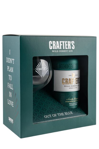 Pilt Crafter's Wild Forest Gin 47% 0,7 l+klaas 