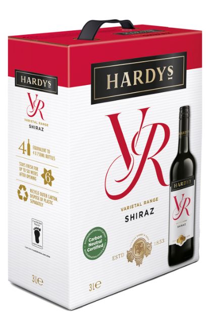 Pilt Hardys VR Shiraz BIB 13,5% 3L 