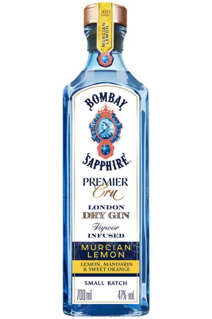 Pilt Bombay Sapphire Premier Cru Murcian Lemon 47% 0,7L 