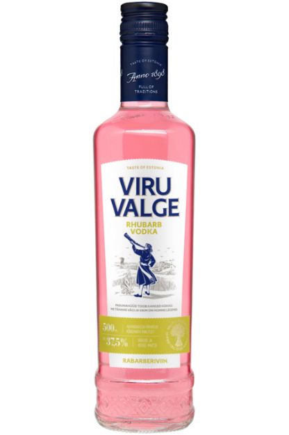 Pilt Viru Valge Rhubarb Vodka 37,5% 0,5 l 