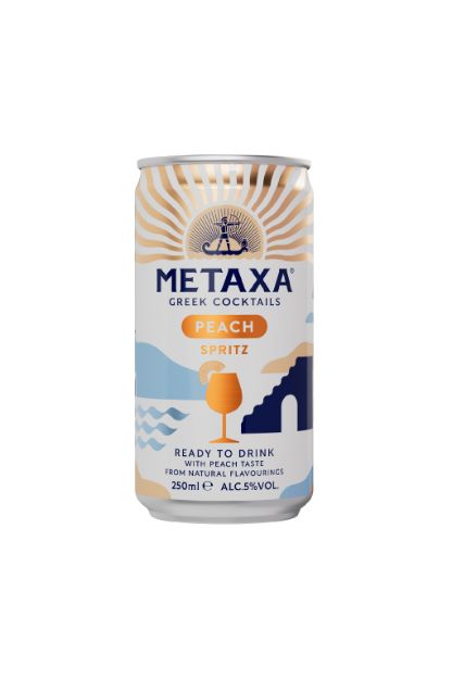 Pilt Metaxa Peach Spritz 5% 0,25L Purk 