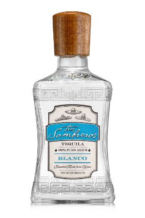 Tres Sombreros Blanco 100% Agave 38% 0,7L