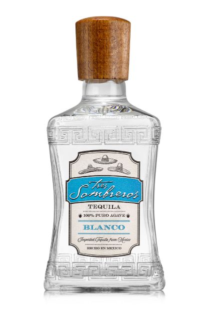 Pilt Tres Sombreros Blanco 100% Agave 38% 0,7L 