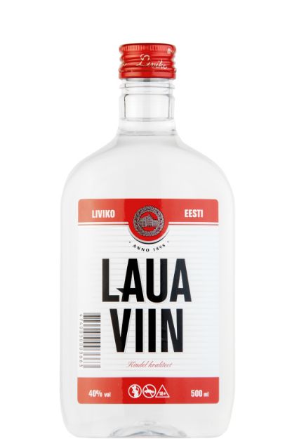 Pilt Laua Viin 40% 0,5 L Pet 